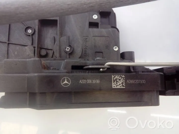 Mercedes-Benz GLE (W166 - C292) Serrure de porte avant A2220063999