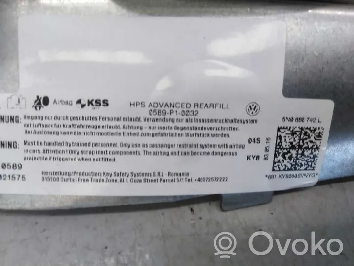 Volkswagen Tiguan Airbag de toit 1804420C0100