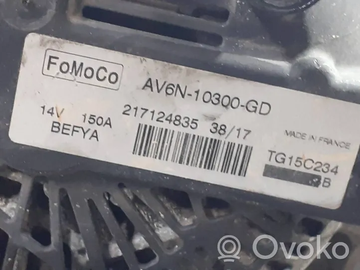 Ford Kuga II Generatore/alternatore AV6N10300GD