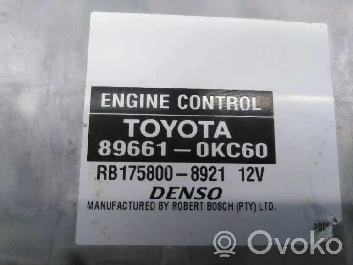 Toyota Hilux (AN10, AN20, AN30) Engine control unit/module 896610KC61