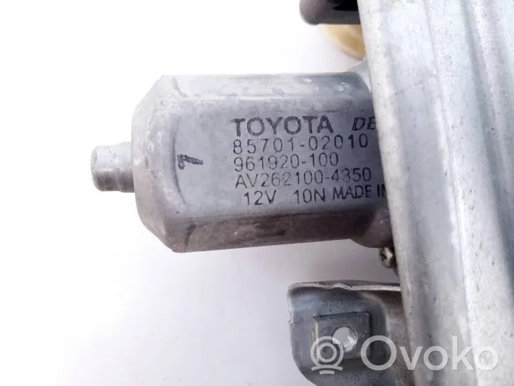 Toyota Avensis T270 Mécanisme lève-vitre de porte arrière avec moteur 8570102010