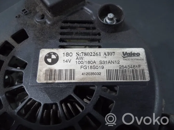 BMW 1 F20 F21 Generatore/alternatore 7802261AI07