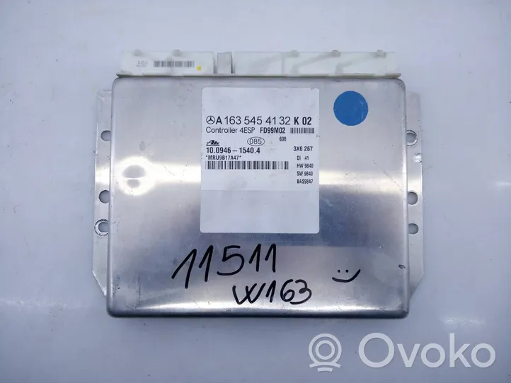 Mercedes-Benz ML W163 Sterownik / Moduł ECU A0265456632