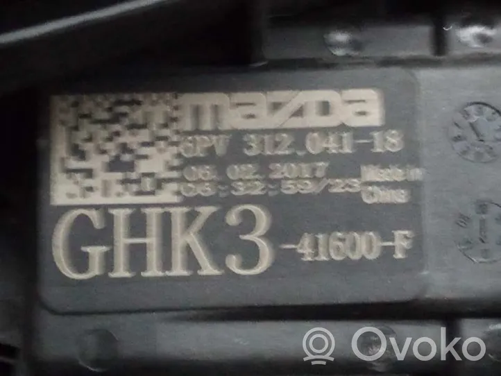 Mazda 6 Pedał gazu / przyspieszenia GHK341600F