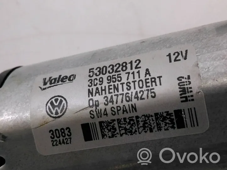 Volkswagen Passat Alltrack Takalasinpyyhkimen moottori 3C9955711A