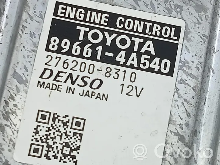 Toyota RAV 4 (XA40) Sterownik / Moduł ECU 896614A540