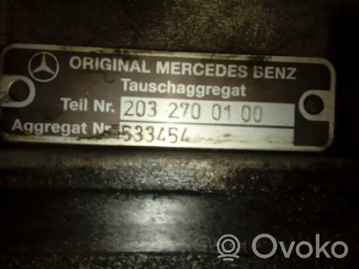 Mercedes-Benz E W212 Manuaalinen 5-portainen vaihdelaatikko 203270