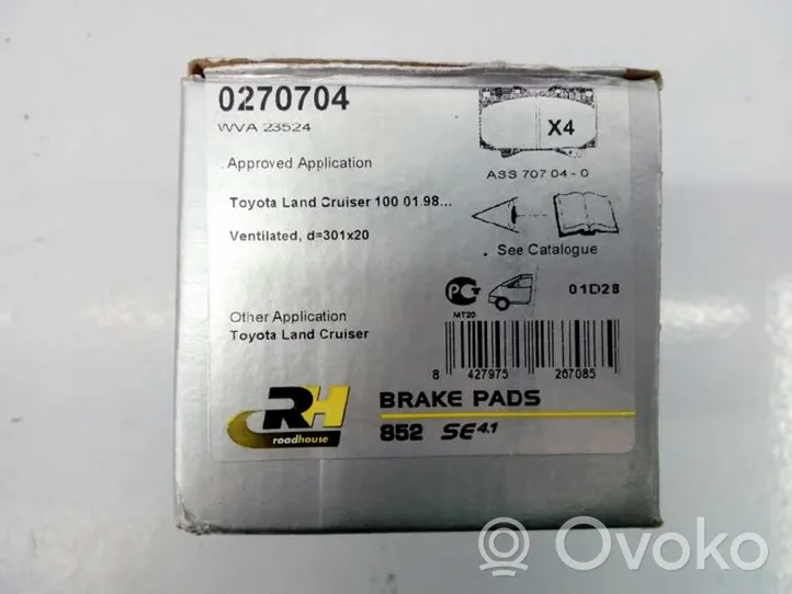 Toyota Land Cruiser (J100) Plaquettes de frein arrière 270704