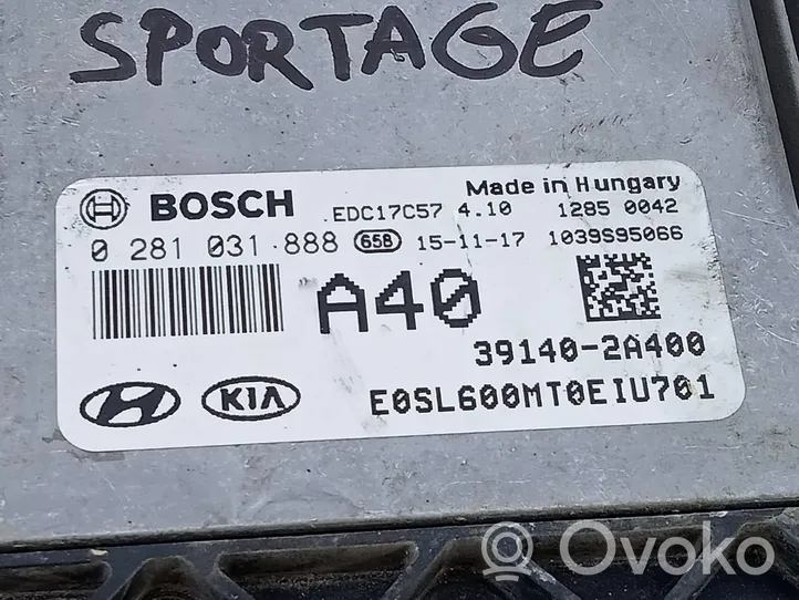 KIA Sportage Moottorin ohjainlaite/moduuli 391402A400