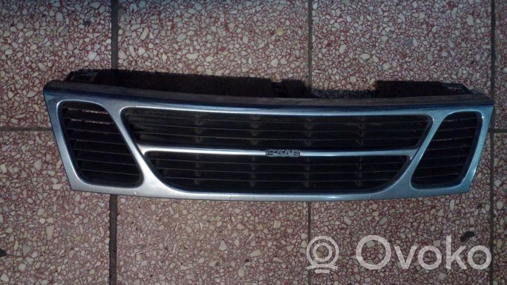 Saab 9-3 Ver1 Maskownica / Grill / Atrapa górna chłodnicy 