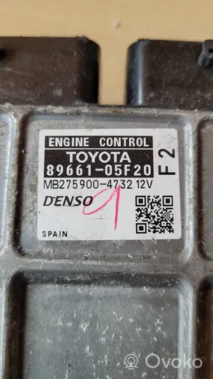 Toyota Avensis T270 Moottorin ohjainlaite/moduuli 8966105F20