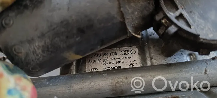 Audi A4 S4 B5 8D Mechanizm i silniczek wycieraczek szyby przedniej / czołowej 3397020438