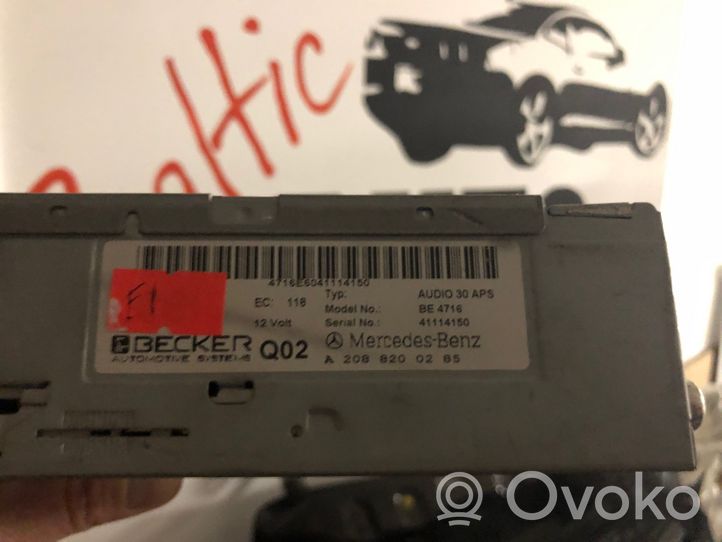 Mercedes-Benz CLK A209 C209 Amplificatore A2048200289