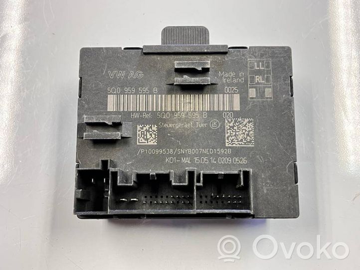 Volkswagen PASSAT B5.5 Centralina/modulo portiere 5Q0959595B