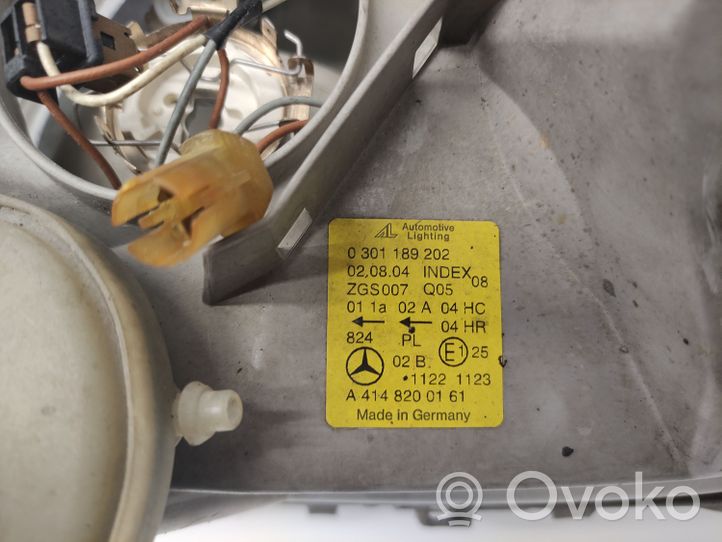 Mercedes-Benz Vaneo W414 Phare frontale A4148200161