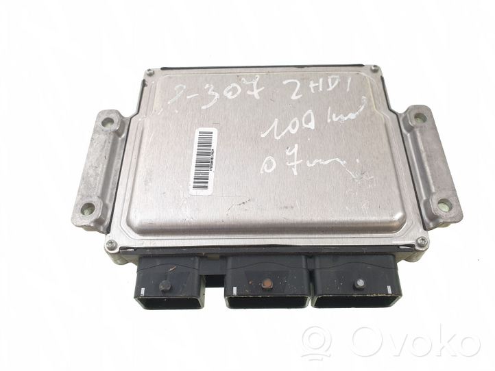 Peugeot 307 Sterownik / Moduł ECU 9663548180