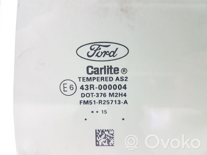 Ford C-MAX II Vitre de fenêtre porte arrière FM51R25713