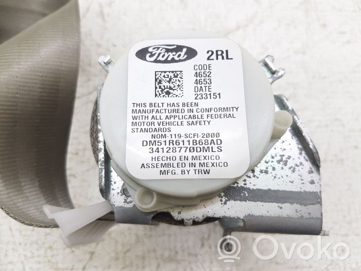 Ford C-MAX II Pas bezpieczeństwa fotela tylnego DM51R611B68