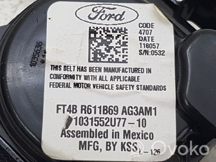 Ford Edge II Ceinture de sécurité arrière FT4BR611B69