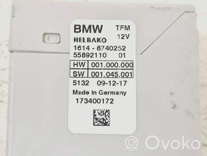 BMW 5 G30 G31 Centralina/modulo pompa dell’impianto di iniezione 5589211001