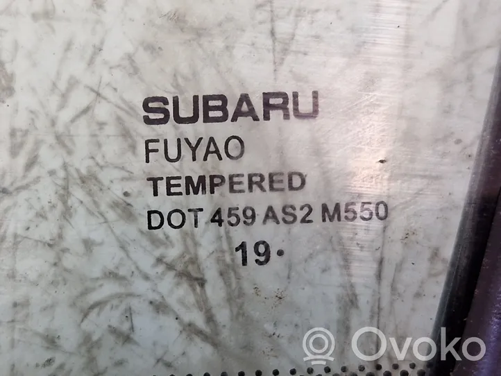 Subaru Outback (BT) Vetro del deflettore della portiera anteriore - quattro porte 61284AN01A