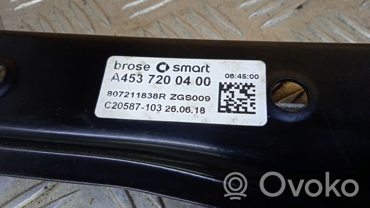 Smart ForTwo III C453 Mécanisme lève-vitre avant avec moteur A4537200400