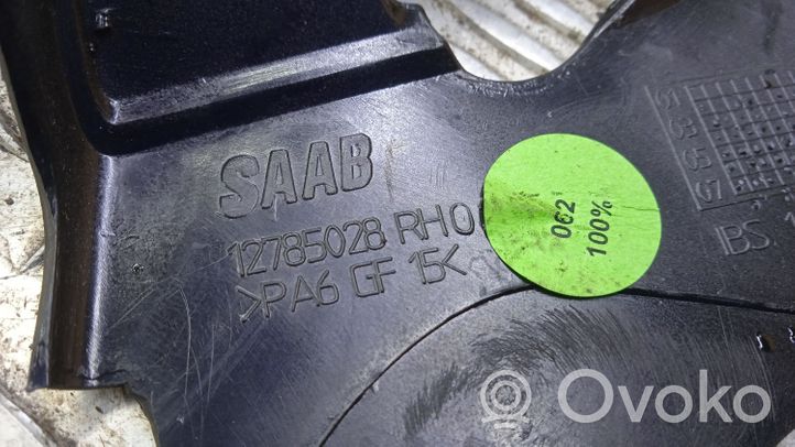 Saab 9-3 Ver2 Listwa / Uszczelka szyby drzwi przednich 12785028