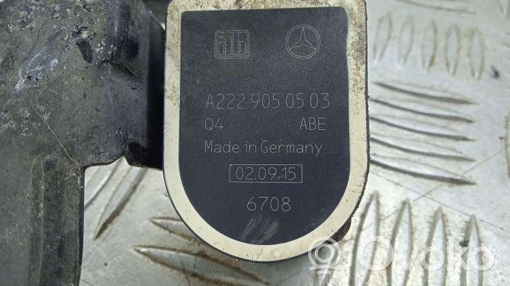 Mercedes-Benz S W222 Capteur de hauteur à suspension pneumatique A2229050503