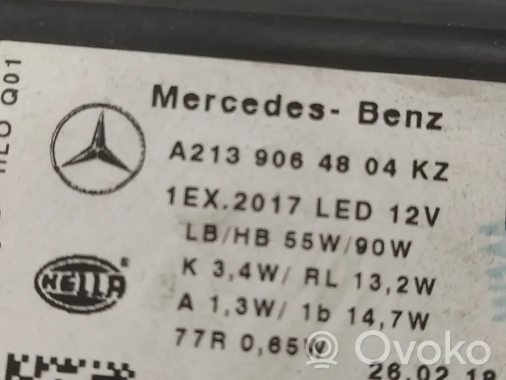 Mercedes-Benz E W213 Keulasarja 