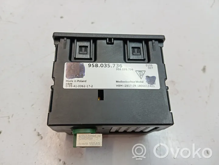 Porsche Macan USB savienotājs 95B035736