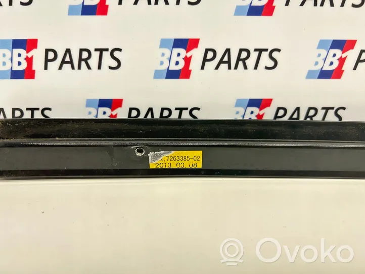 BMW 3 F30 F35 F31 Moulure de porte arrière 7263385