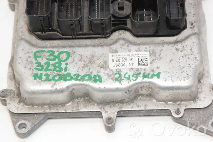 BMW X3 F25 Unité de commande, module ECU de moteur 8631689