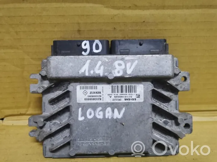 Dacia Logan II Unité de commande, module ECU de moteur 8200856659