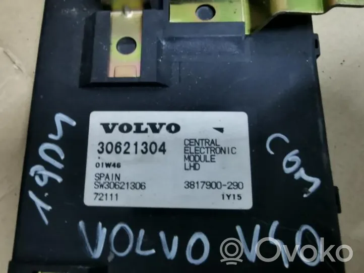 Volvo S40 Kit centralina motore ECU e serratura 30630048