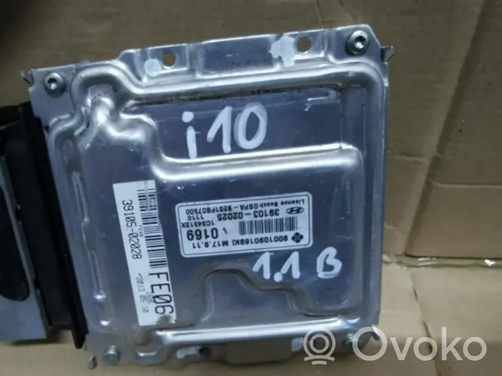 Hyundai i10 Kit centralina motore ECU e serratura 39105-02028