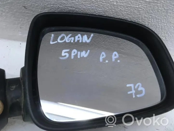 Dacia Logan I Specchietto retrovisore elettrico portiera anteriore 8200497487