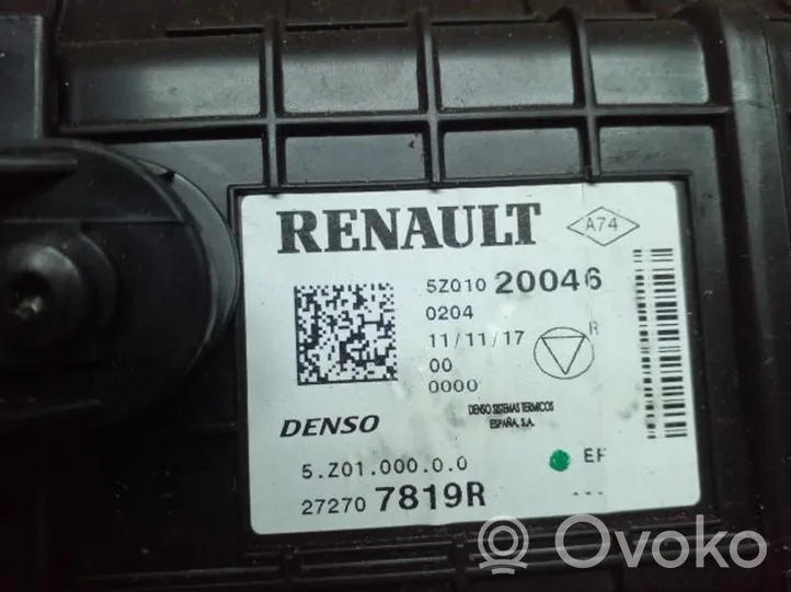 Renault Captur Scatola climatizzatore riscaldamento abitacolo assemblata 272707819R