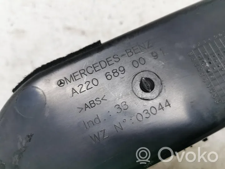 Mercedes-Benz S W220 Handschuhfach A2206890091