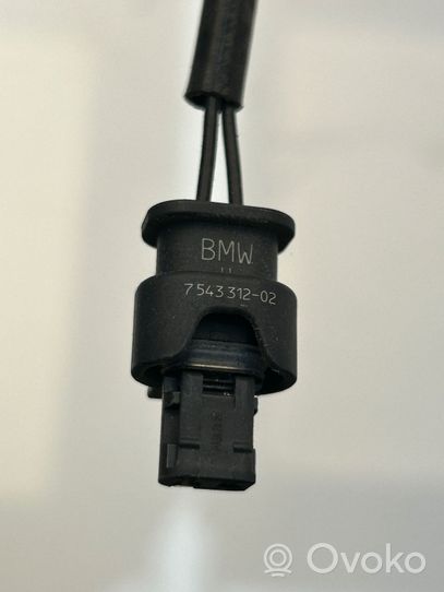 BMW 3 E90 E91 Pakokaasun lämpötila-anturi 7543312