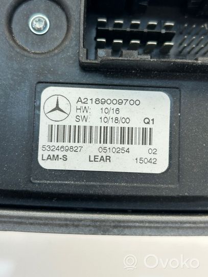Mercedes-Benz SLK R172 Module de ballast de phare Xenon A2189009700