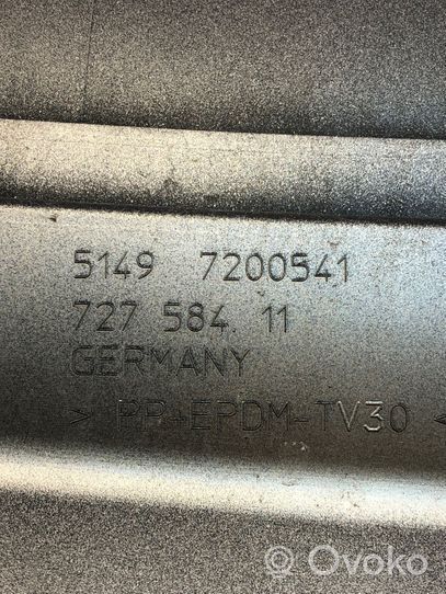 BMW 5 GT F07 Couvercle de coffre 7200541