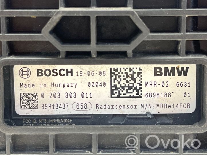 BMW 3 G20 G21 Capteur radar de distance 6898188