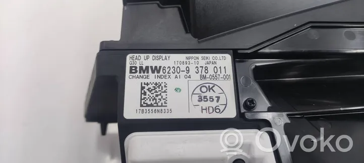 BMW 5 G30 G31 Schermo del visore a sovrimpressione 9378011
