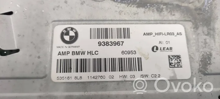 BMW 4 F32 F33 Wzmacniacz audio 9383967