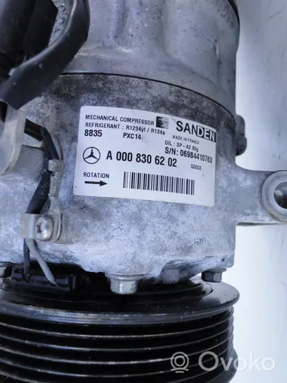 Mercedes-Benz A W177 Air conditioning (A/C) compressor (pump) A0008306202