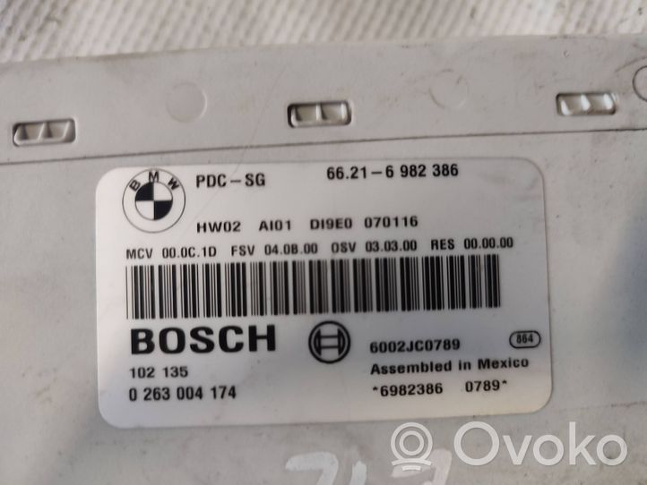 BMW 3 E92 E93 Unidad de control/módulo PDC de aparcamiento 66216982386