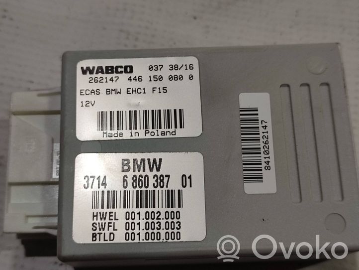 BMW X6M F86 Jousituksen ohjainlaite/moduuli 6860387