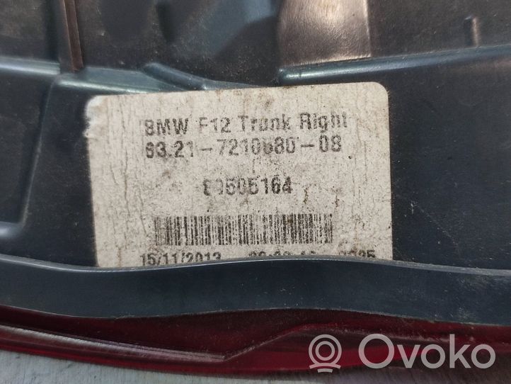BMW 6 F06 Gran coupe Set feux arrière / postérieurs 7210580