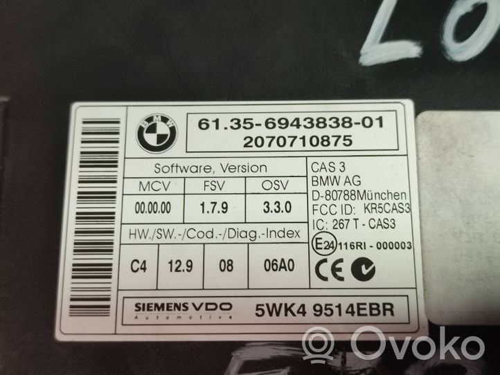 BMW X5 E70 Kit calculateur ECU et verrouillage 7806976