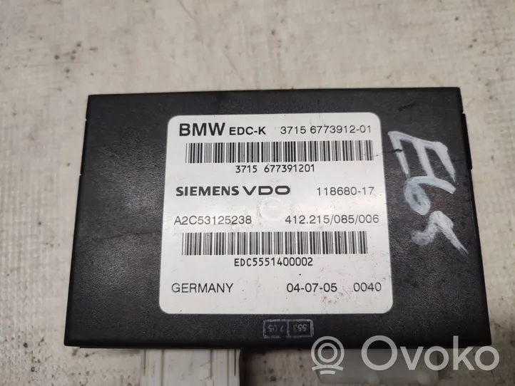 BMW 6 E63 E64 Module de commande suspension 37146773912